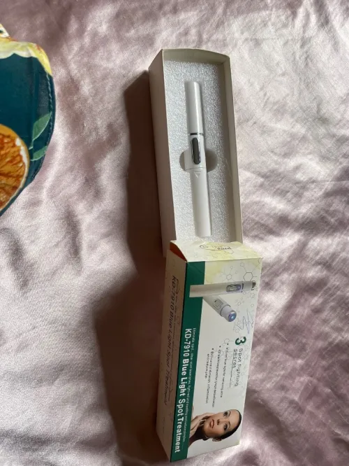 Stylo lumière bleue 