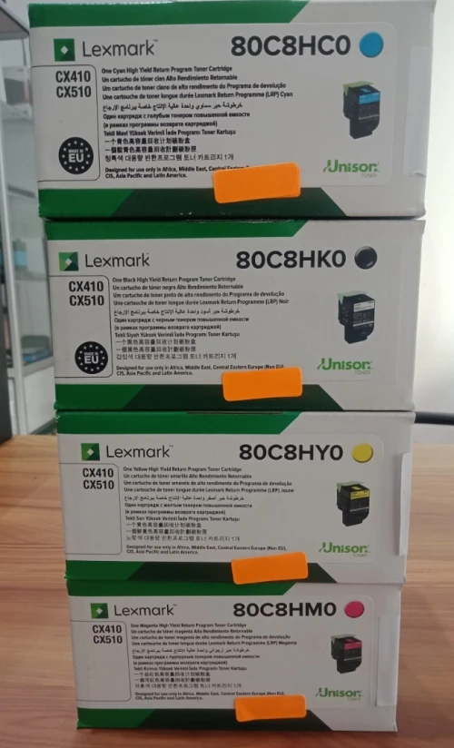 Toner LEXMARK CX410/CX510 pack ORIGINE