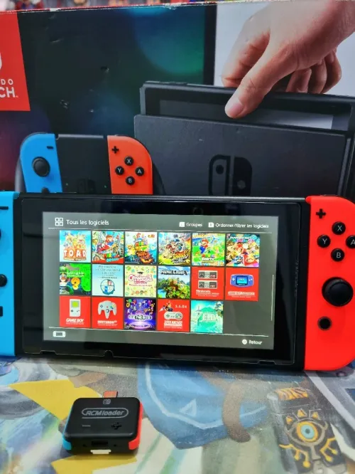 Installation puce Nintendo Switch 