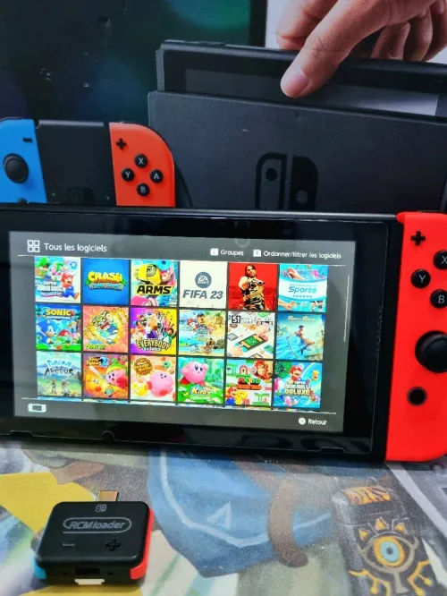 Installation puce Nintendo Switch 