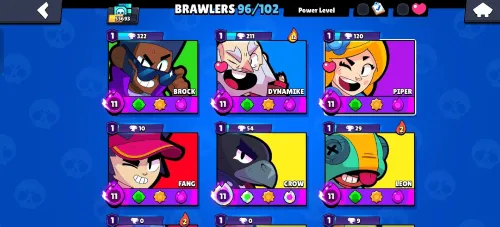 Brawl stars Compte 55k