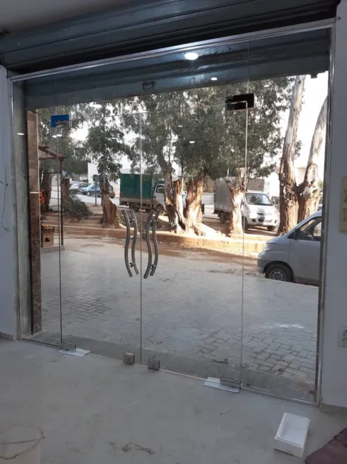 Séparation en verre trempé 