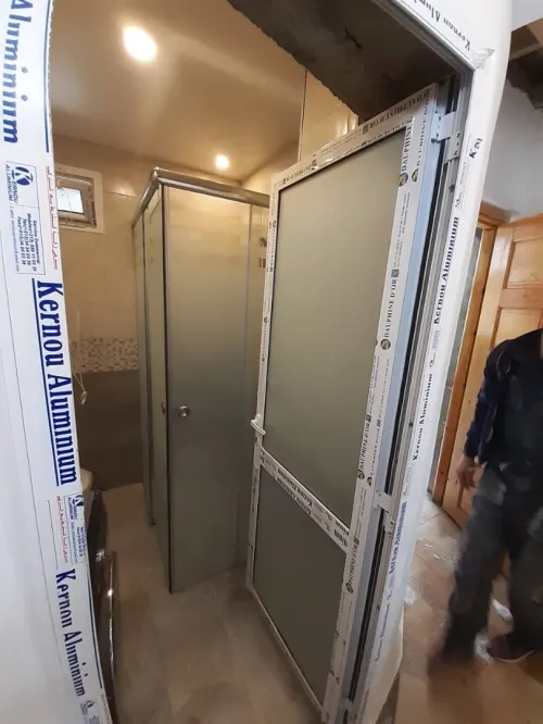 Cabine de douche sur mesure 