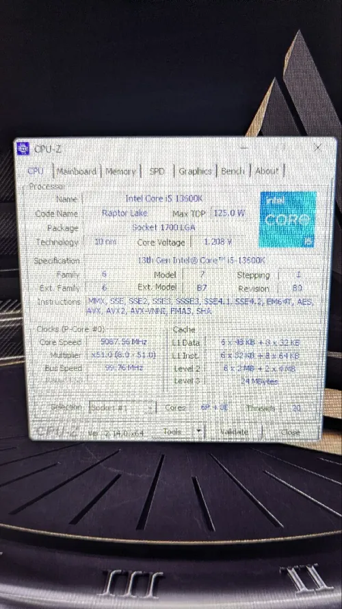 Processeur Intel Core i5-13600k