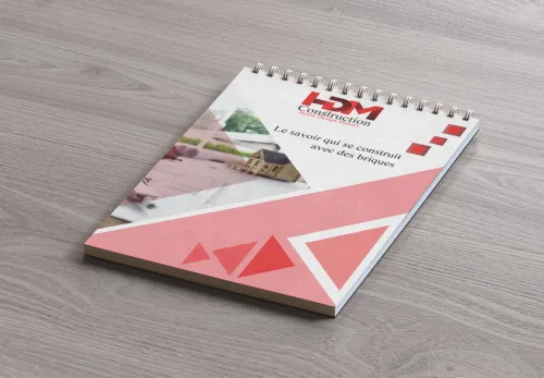 Note book - Agenda personnalisé, Carnet pour professionnel 