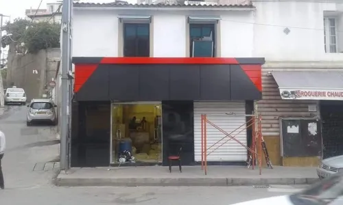 Mûr rideau alucobond 