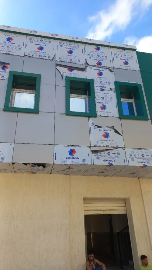 Alucobond mûr rideau