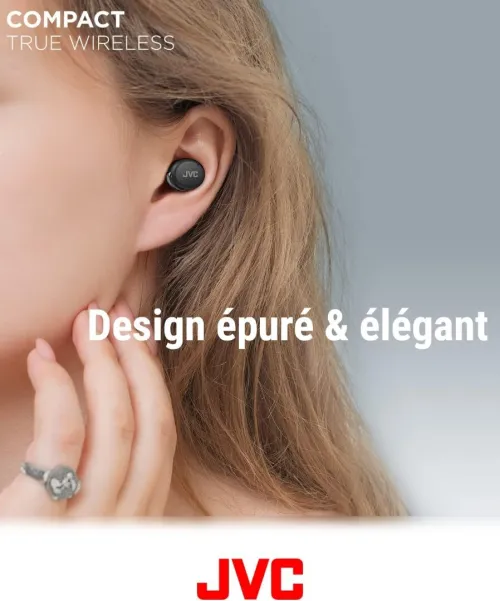 JVC HA-Z330T : Écouteurs Bluetooth True Wireless, Réduction de Bruit