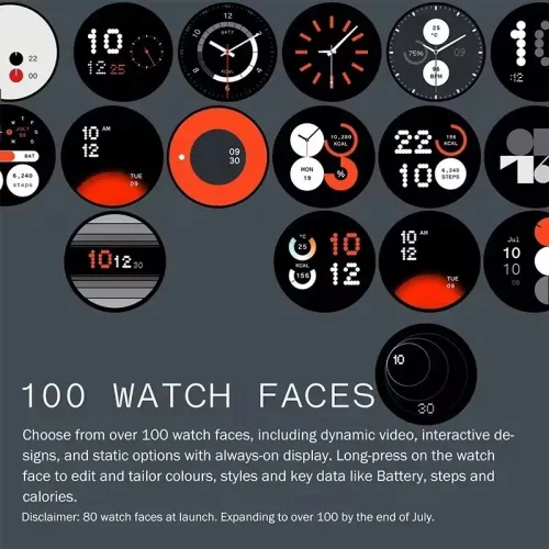 CMF by Nothing Watch Pro 2 | AMOLED 60Hz | Appels Bluetooth IA | GPS & 11j Batterie