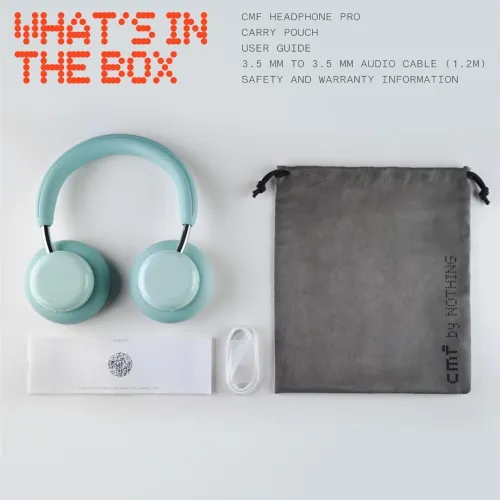 CMF Headphone Pro - Casque Bluetooth Over-Ear Hi-Res LDAC ANC 100h Autonomie