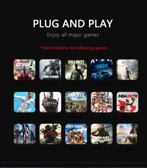 Manette de jeu Redragon Saturn G807 - Windows PC, PS3, Playstation, Android, Xbox 360