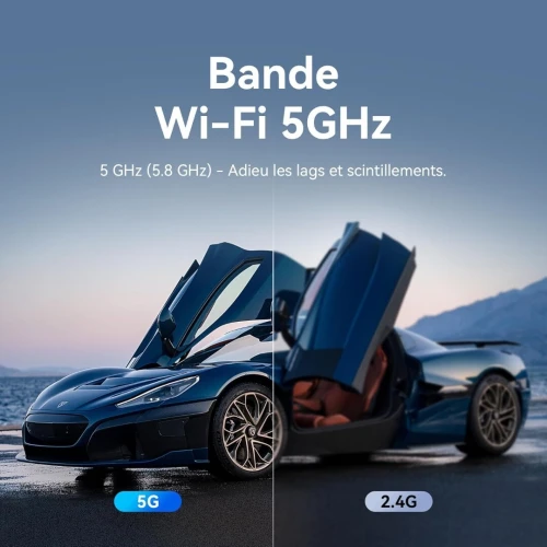 Vention Transmetteur Sans Fil USB-C vers HDMI  - WiFi 5GHz, Charge Rapide PD 60W Type-C