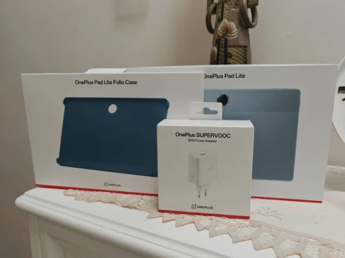 OnePlus Pad Lite | 6/128Go | Pack Complet Folio Case + Chargeur SuperVOOC 80W 