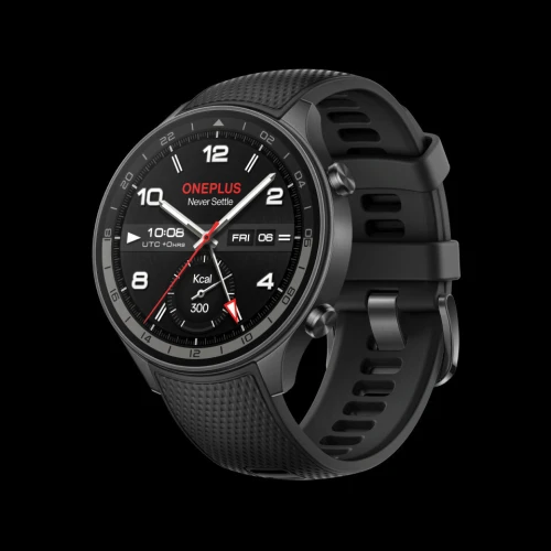 OnePlus Watch 2R (Gunmetal Gray) | Wear OS Google | 100H Batterie