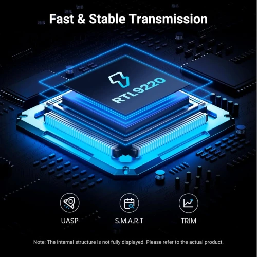 Boîtier UGREEN 20Gbps M.2 NVMe SSD - Transformez votre SSD interne en un disque externe ultra-rapide
