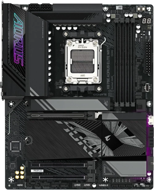 Gigabyte X870E Aorus Elite WiFi7 (AMD AM5)
