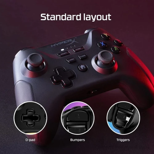 HyperX Clutch - Manette de jeu sans fil Mobile PC