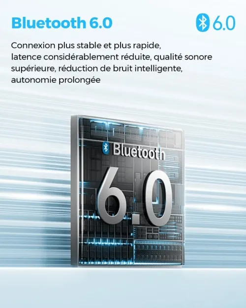 SoundPEATS C30 - ANC -52dB / Hi-Res Audio / 52H Batterie