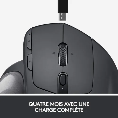 Logitech MX Ergo | Trackball Pro | Angle Réglable | Bluetooth & USB