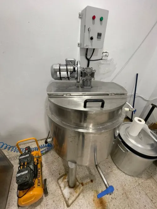 cuve chauffante en inox 100 litres