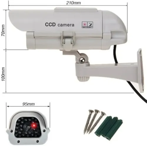 Caméra Factice solaire de surveillance