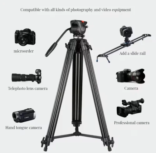 Triepied professionnel 1,80 m