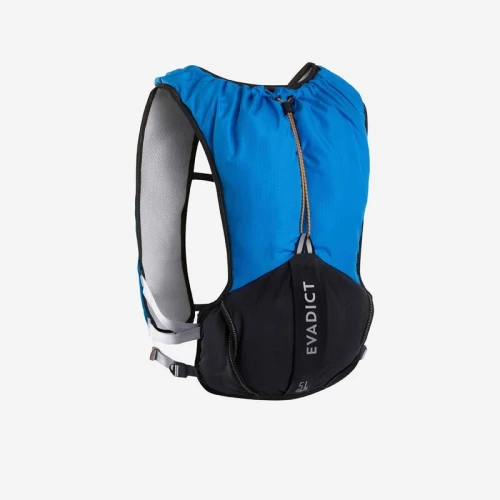SAC TRAIL RUNNING 5L BLEU - VENDU AVEC POCHE À EAU 1L Decathlon 