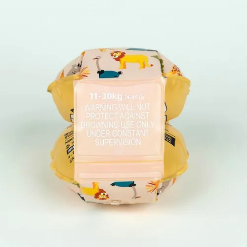 Brassards de piscine enfants Rose imprimé "FLEURS " 11-30 kg