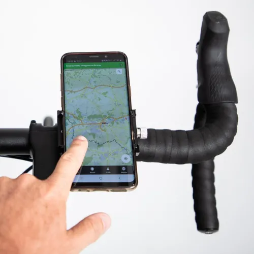 Support smartphone vélo métal decathlon 