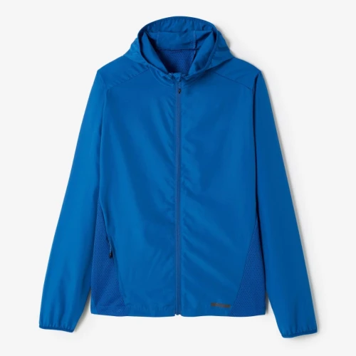 VESTE  DECATHLON COUPE VENT DE RUNNING HOMME KALENGI NOIRE / BLEUE