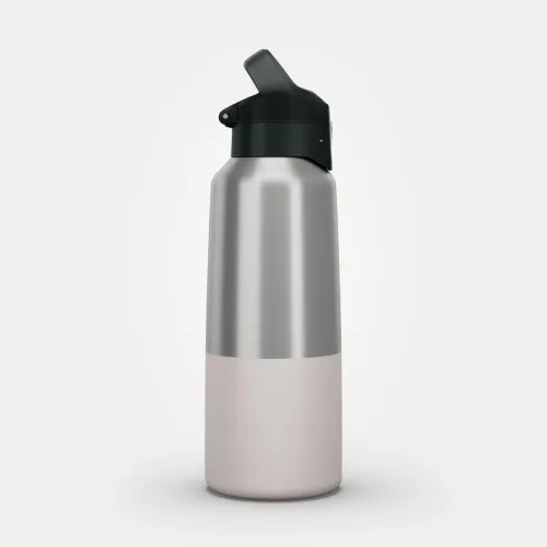 Gourde isotherme inox 0,8L bouchon à ouverture rapide pour la randonnée 