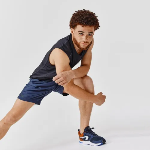 DÉBARDEUR RUNNING DECATHLON RESPIRANT HOMME - DRY+ NOIR