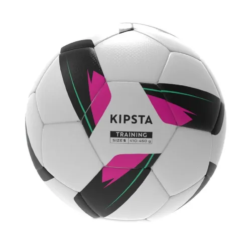 Ballon de football cousu machine TRAINING BALL blanc