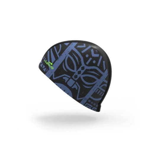 BONNET DE BAIN DECATHLON MAILLE PRINT TAILLE L ALL HIDE 