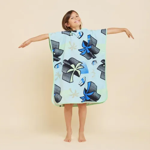 Poncho surf Enfant 110 à 135 cm - 500 Sweet decathlon