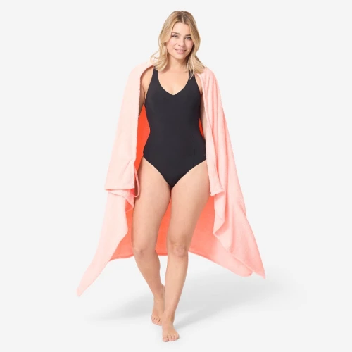 Serviette de bain microfibre ultra douce  taille xl 110 x 175 cm