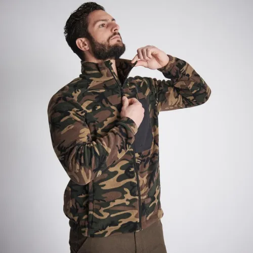 VESTE POLAIRE DECATHLON NOIRE 500 DECATHLON