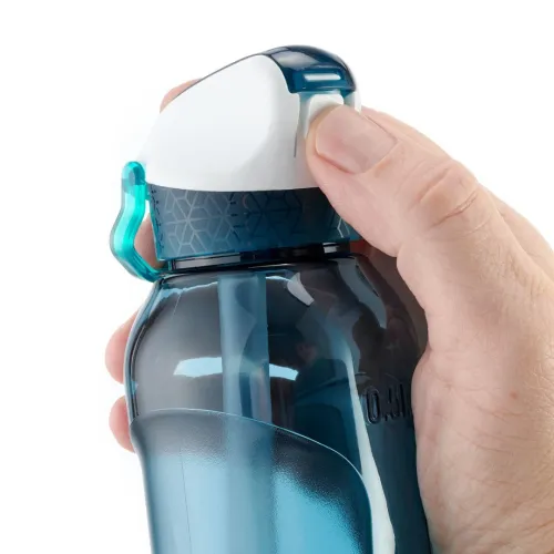 GOURDE DECATHLON RANDONNÉE 900 BOUCHON INSTANTANÉ AVEC PIPETTE 0,5 LITRE ECOZEN 