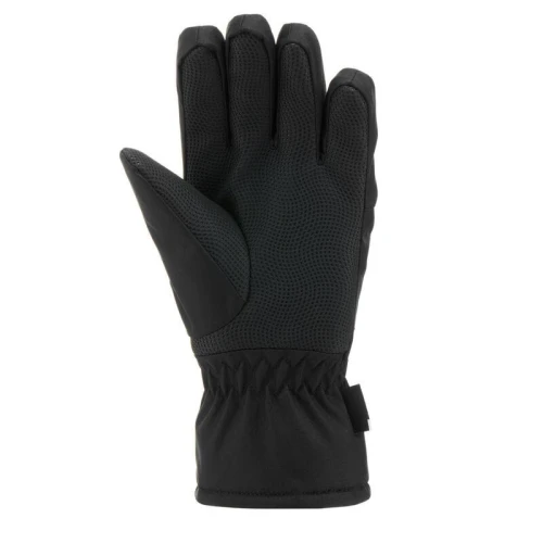 GANTS DECATHLON DE SKI ENFANT CHAUDS ET IMPERMEABLES - 100 NOIRS