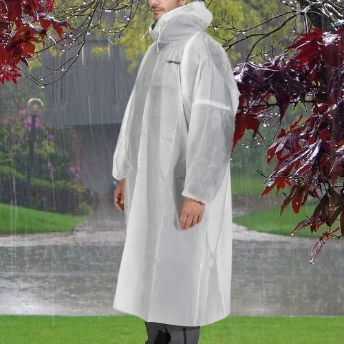 Poncho de pluie 100 taille 173 à 190cm / 150 à 173 cm homme / femme