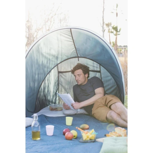Plaid couverture confort pour pique nique et camping - 170 x 140 cm decathlon