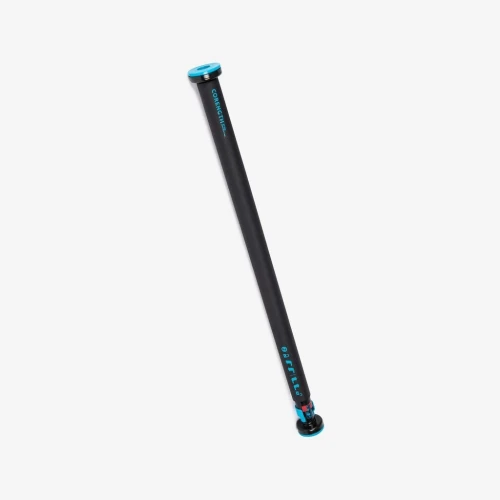 Decathlon Barre de traction verrouillable musculation 100cm - s'étend de 95cm à 120cm.