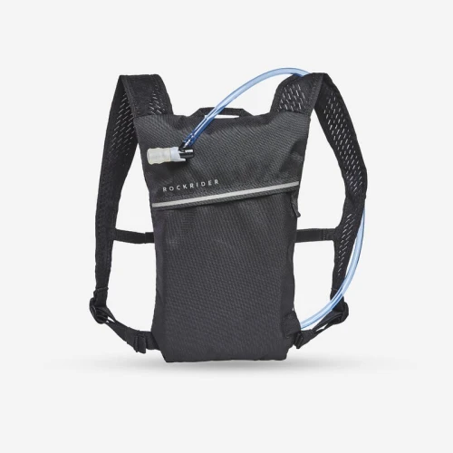 SAC Decathlon À DOS HYDRATATION VTT EXPLORE 2L/1L eau NOIR
