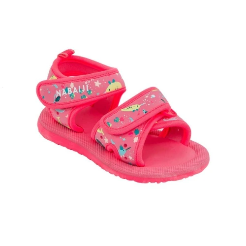 CHAUSSURE SANDALE NATATION BÉBÉ ENFANT ROSE DECATHLON