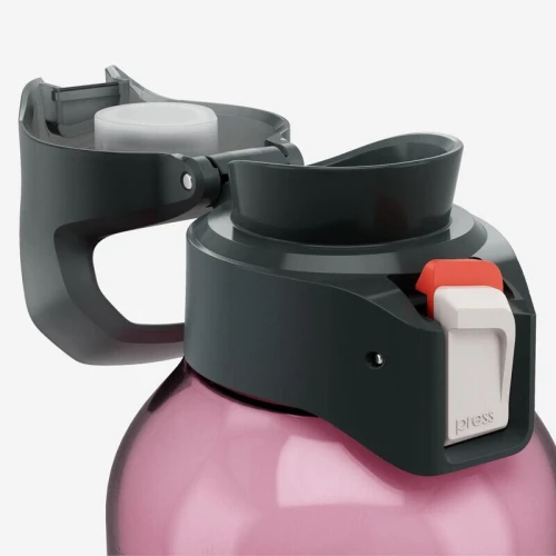 Gourde Decathlon Ecozen 0,8L avec bouchon ouverture rapide pour la randonnée 