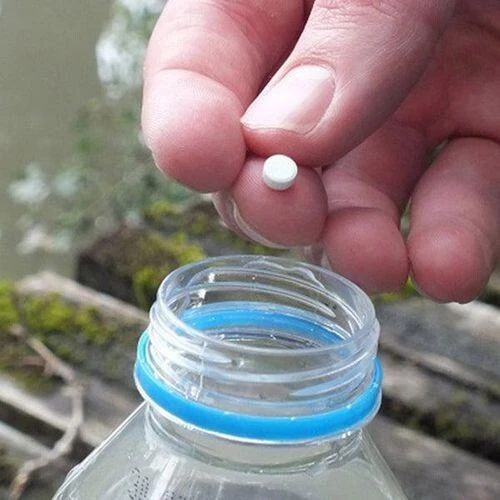 Lifesystems CHLORINE Water Purification TABLETS KILLS BACTERIA VIRUSES