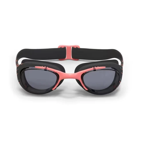LUNETTES DE NATATION - XBASE PRINT L - VERRES CLAIRS - BLEU / ROSE