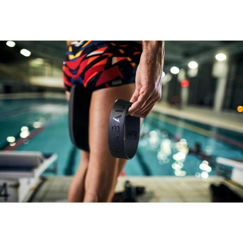 ELASTIQUE DE NATATION POUR CHEVILLES 900 NOIR