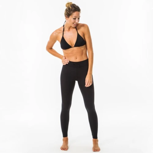 Legging Decathlon Anti Uv Surf 100 Femme Noir
