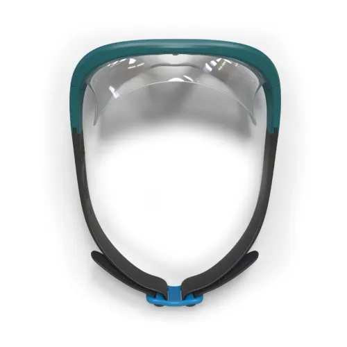 MASQUE Decathlon DE PISCINE - SWIMDOW V2 TAILLE L VERRES CLAIRS - GRIS BLEU